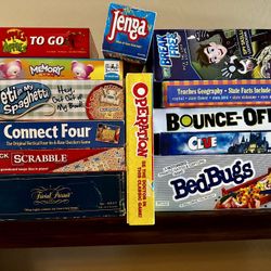 Lot Of Board Games And One Puzzle