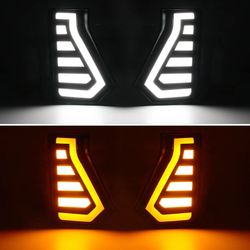 LED FANG LIGHTS WITH DRL & SEQUENTIAL TURN SIGNALS FOR 2024-2026 TOYOTA TACOMA