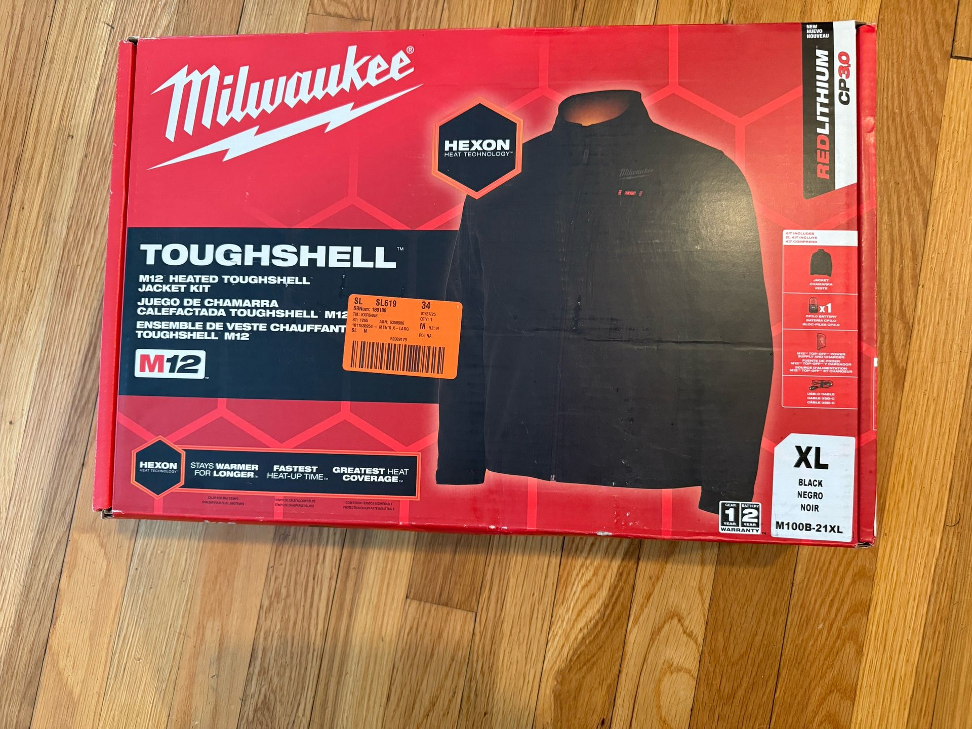 Milwaukee Toughshell M12 Heated Jacket Kit