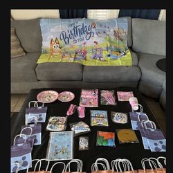 Bluey Party Supplies
