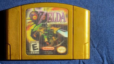 Nintendo 64 Legend of Zelda Majora's Masks Holographic Cartridge