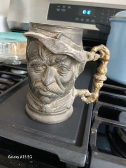 Brass Civil War Mug