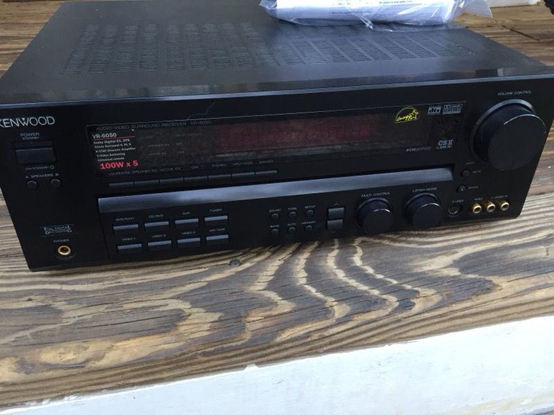 KENWOOD Receiver Model VR-6050 Audio Video Surround Receiver
