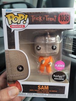 SAM TRICK OR TREAT ( FLOCKED)
