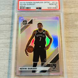 Kevin Durant Card PSA 10