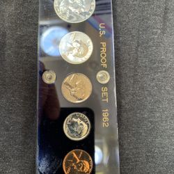 1962 P Proof Silver Set