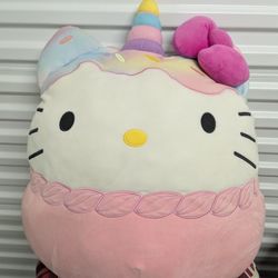 Large Hello Kitty Squishy Mellow Plush 