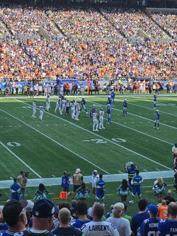 *100 level* Seahawks vs Rams Dec 18th