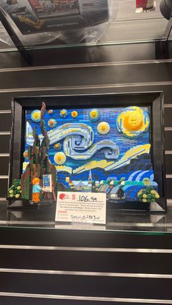LEGO IDEAS 21333-1 The Starry Night - Preowned No Box Built
