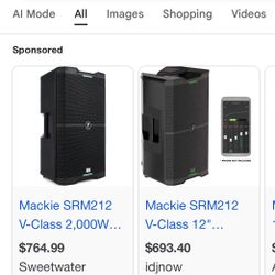 Mackie SRM v class 12 Inch 2000 Watts Bluetooth