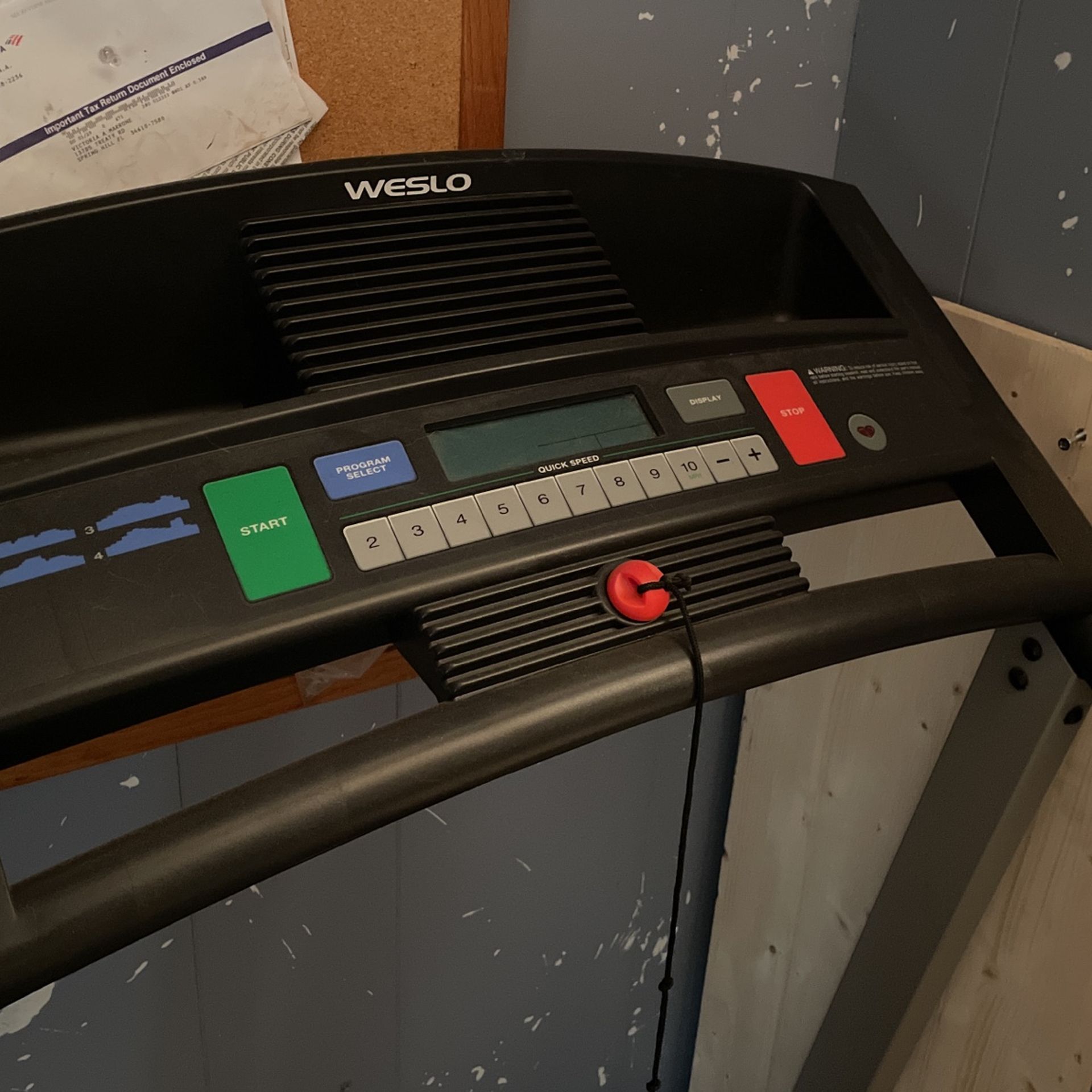 Weslo Treadmill 