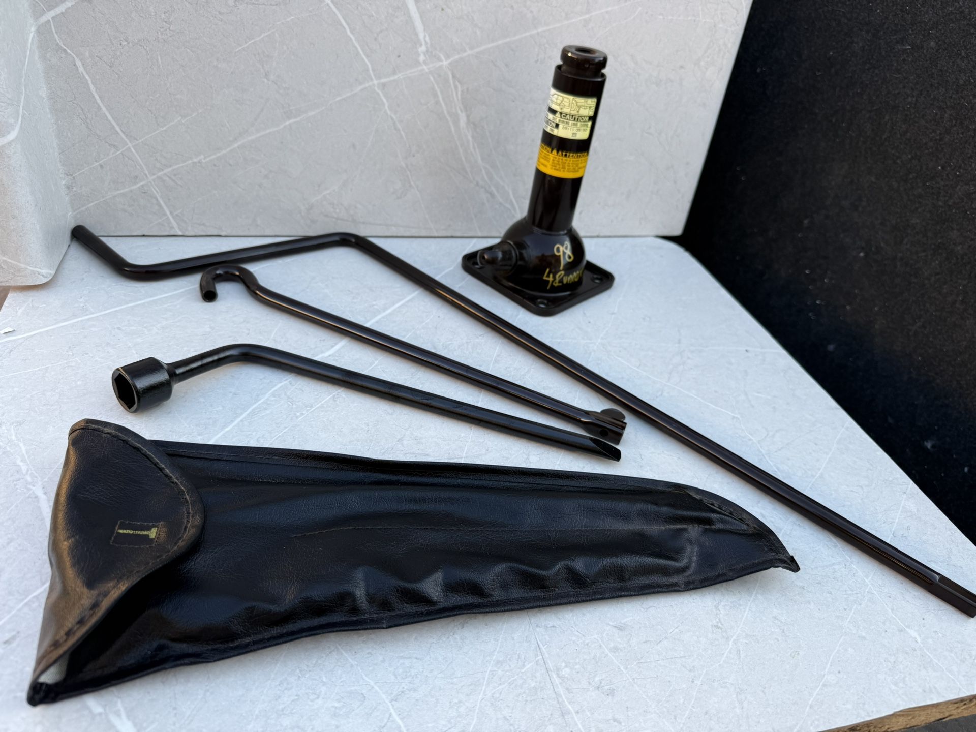 96-02 Toyota 4Runner Tire Jack Set with Tools OEM