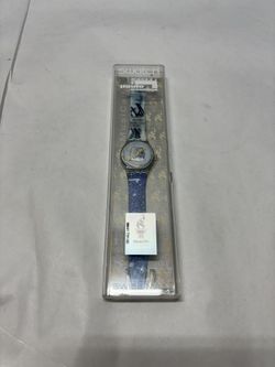 1996 Musicall swatch watch Katarina Witt Germany Olympic SLZ105  Signed Autographed