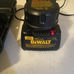 Dewalt battery, charger, and case