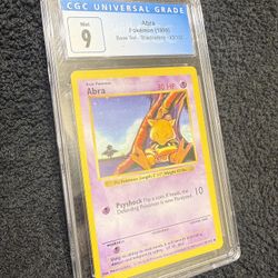 CGC 9 Shadowless Abra