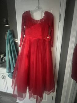 Girls Pageant Or Christmas Dress