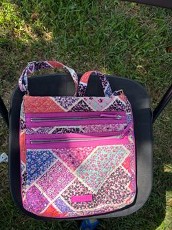 Vera Bradley Iconic Triple Zip Hipster crossbody bag