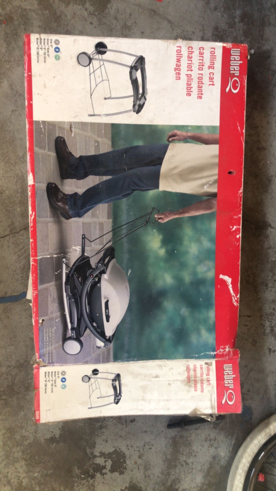 Weber 6549 Weber Q Rolling Cart