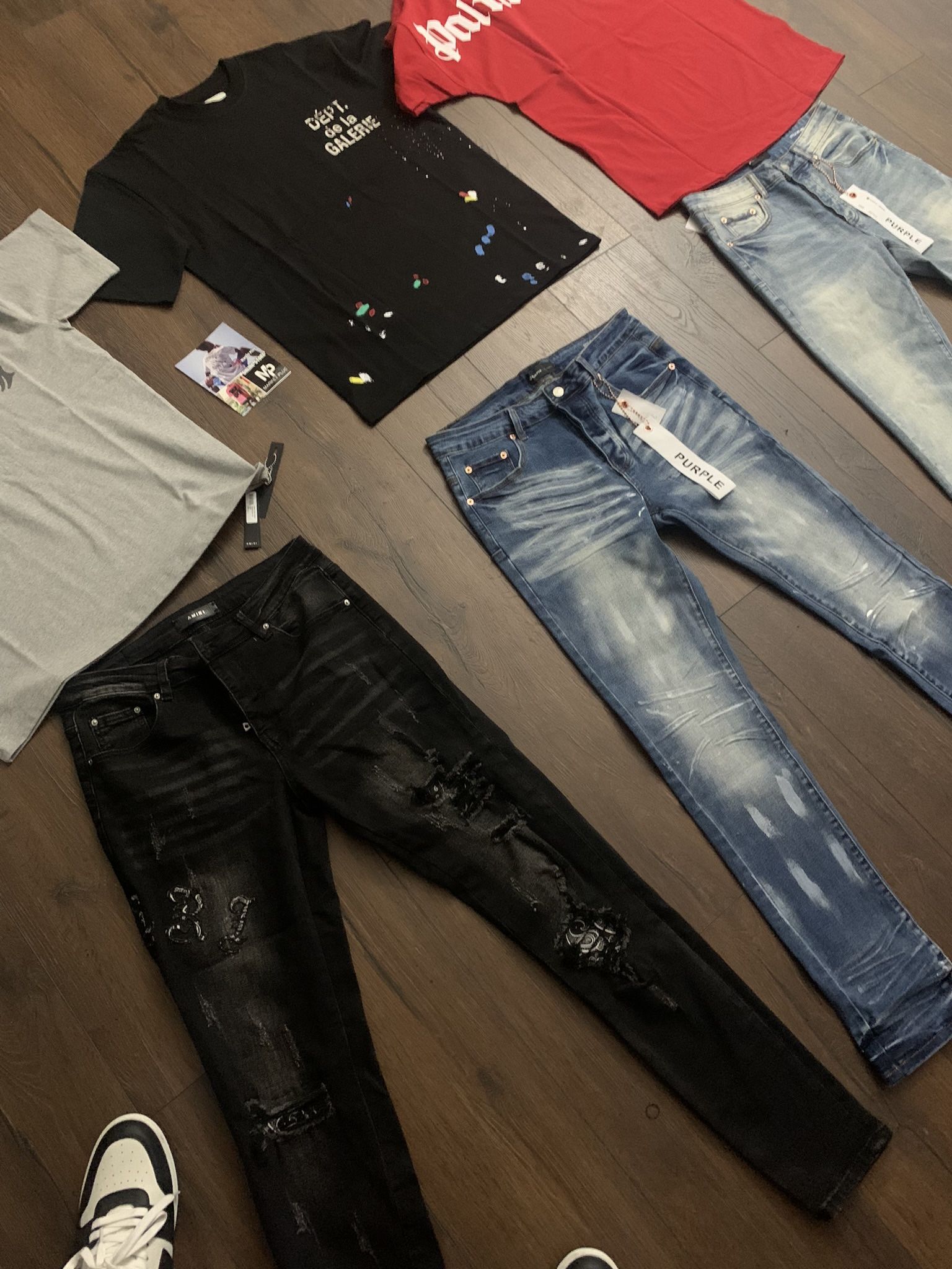 Purple Jeans Available