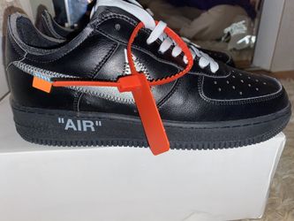Black Air Force 1 Low, Off White