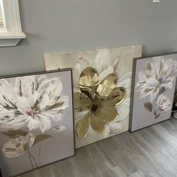Flower Hanging Pictures for Wall