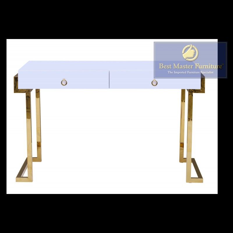 🌞 White With Silver Or White With Gold Office Desk