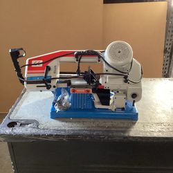 Portable 4" x 6" Metal Band Saw Cutting Cutter Round Square Rod 1/2HP 1430 RPM