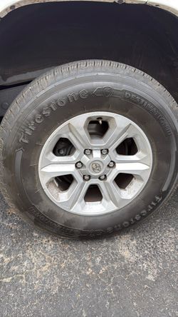 2019 Toyota 4 Runner - wheel-new tires swap