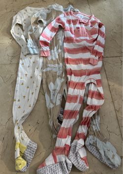 Carter's Baby Footed Pajamas Bundle of 6