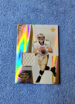 2007 Leaf Certified Materials Gold Team GAME USED /250 Drew Brees Saints