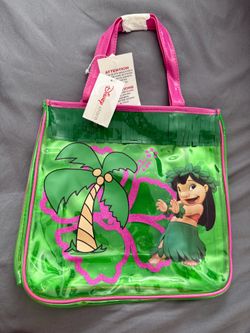 Disney Lilo & Stitch Vinyl Tote Bag 