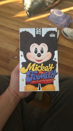 Selling Authentic Popmart Mikey & Family Keychains