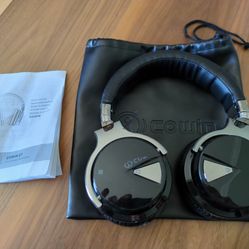 Noise canceling bluetooth headphones 