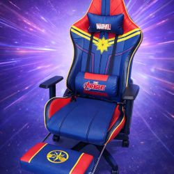 Premium Marvel Edition Gaming Chair Massage & Footrest (Brand New)
