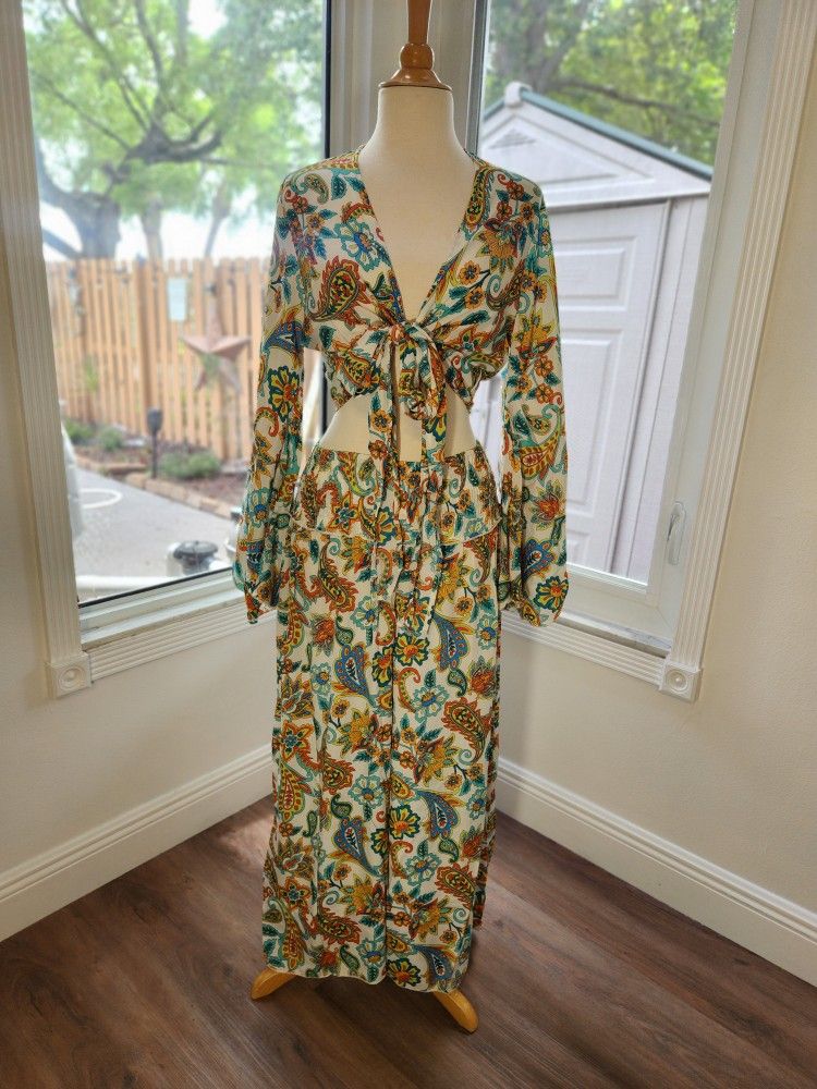 Bohemian Clothing Pants Set