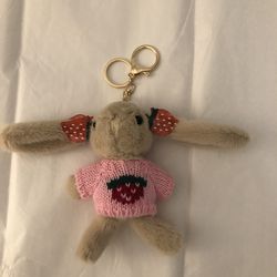 Bunny key chain NEW