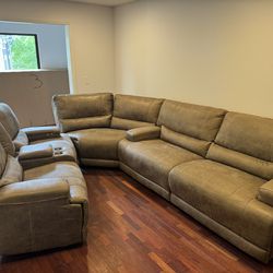 Warrendale 3 Pc Power Reclining Sectional