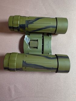 Camouflage Green Binoculars