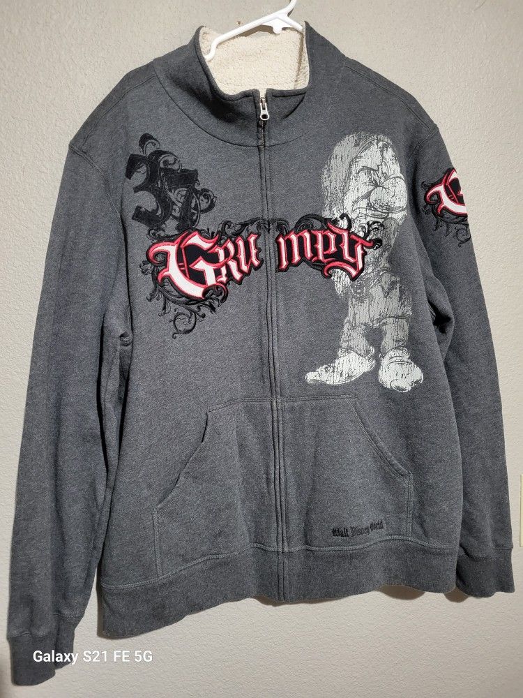 Disney Grumpy Zip Front Jacket