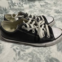 Zapatillas Converse En Cuero 