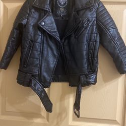 Kids Leather Jacket