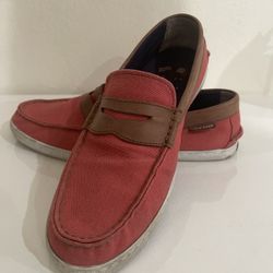 COLE HAAN - Grand OS Pinch Weekender Canvas Penny Loafers Shoes Size 10