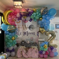 Balloons Garland - Decorations - Happy Birthday 