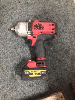 Mac Tools BPW152 1/2” Impact Brushless 3-Speed includes 5 Ah Battery