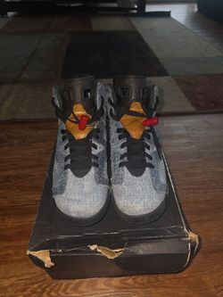 Jordan 6 'Denim' Size 7y
