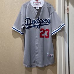RARE DODGERS GIBSON JERSEY