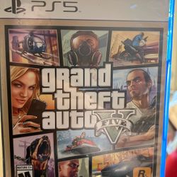 Ps5 grand theft Auto Game 