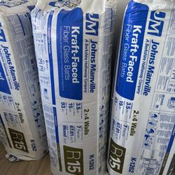 $65/BAG 🔥 R15 Wall Insulation — 16” Stud Spacing — Home, Garage, ADU — Brand New 