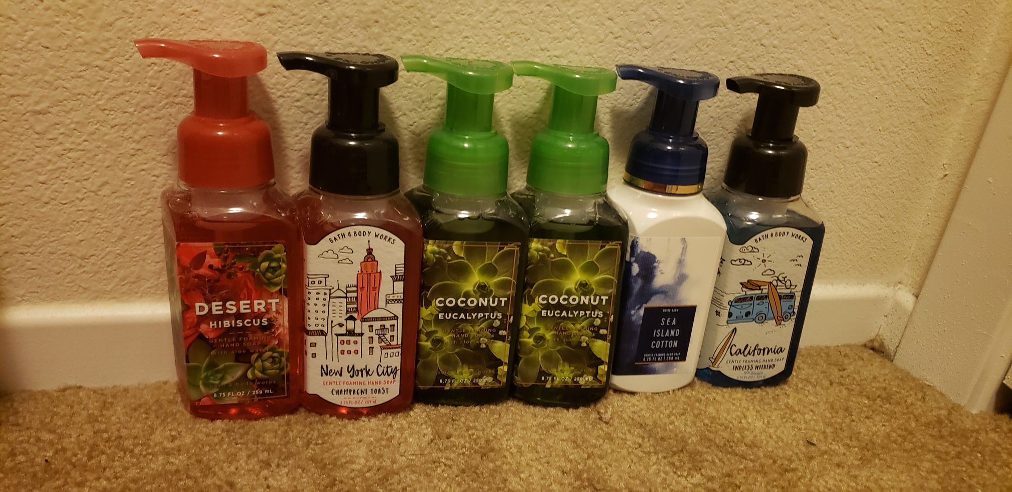 Bath and body works hand soaps