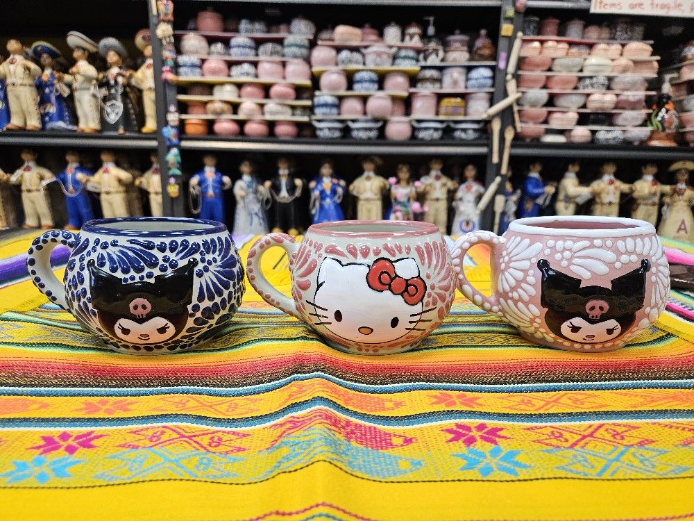 💥 Talavera Hello Kitty/Kuromi Mugs 💥
